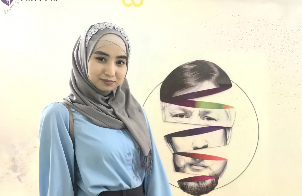 Кемпір аузына алды